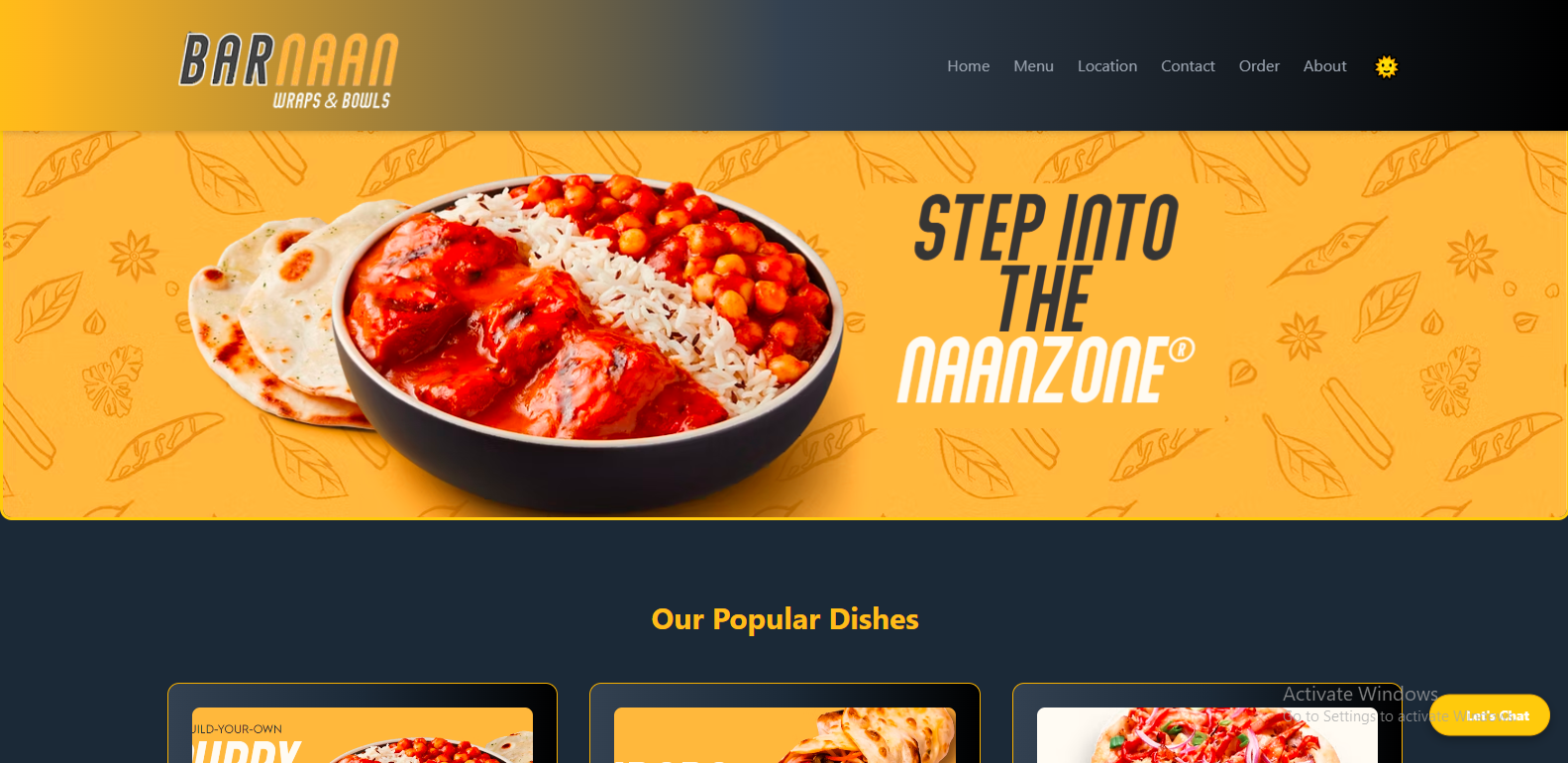 Barnaan Website Preview
